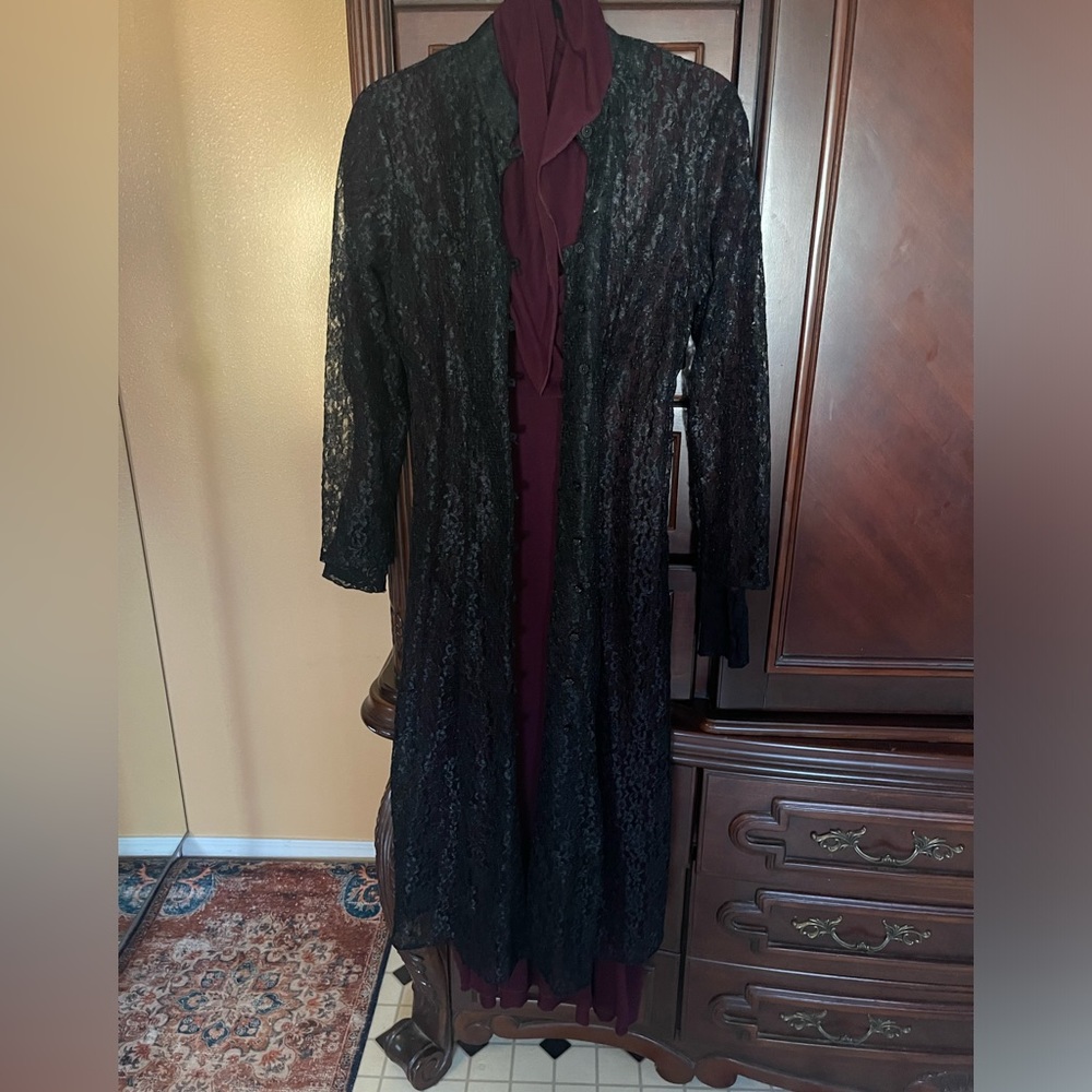 Long knit dress